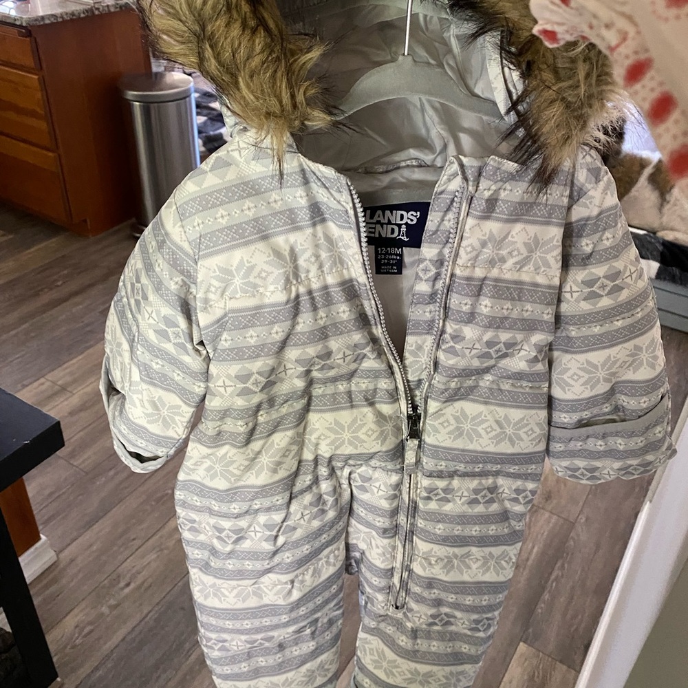 Lands End Snow Suit 12-18 months